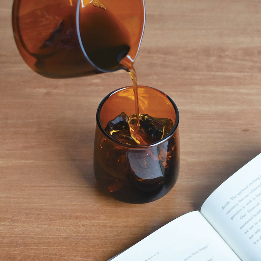  KINTO SEPIA TUMBLER 370ML / 12OZ  AMBER 2