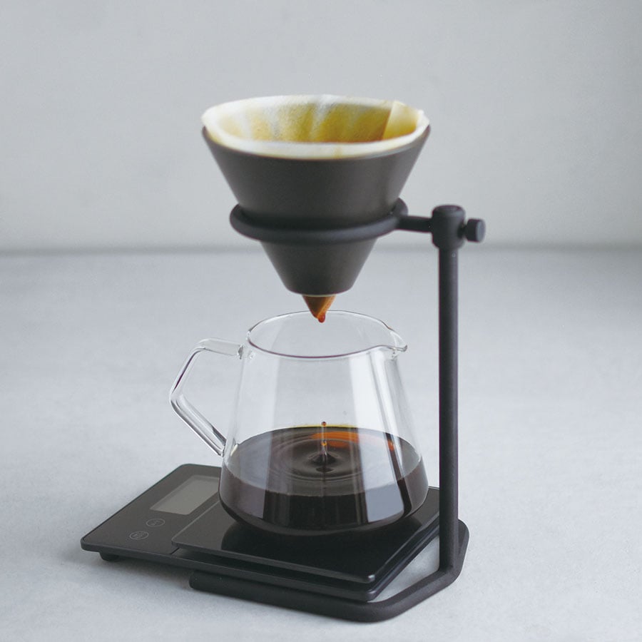  KINTO SCS-S04 BREWER STAND SET 4CUPS  BLACK-NO-COLOR 1