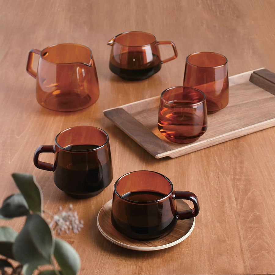  KINTO SEPIA CUP 270ML / 9OZ  AMBER 3