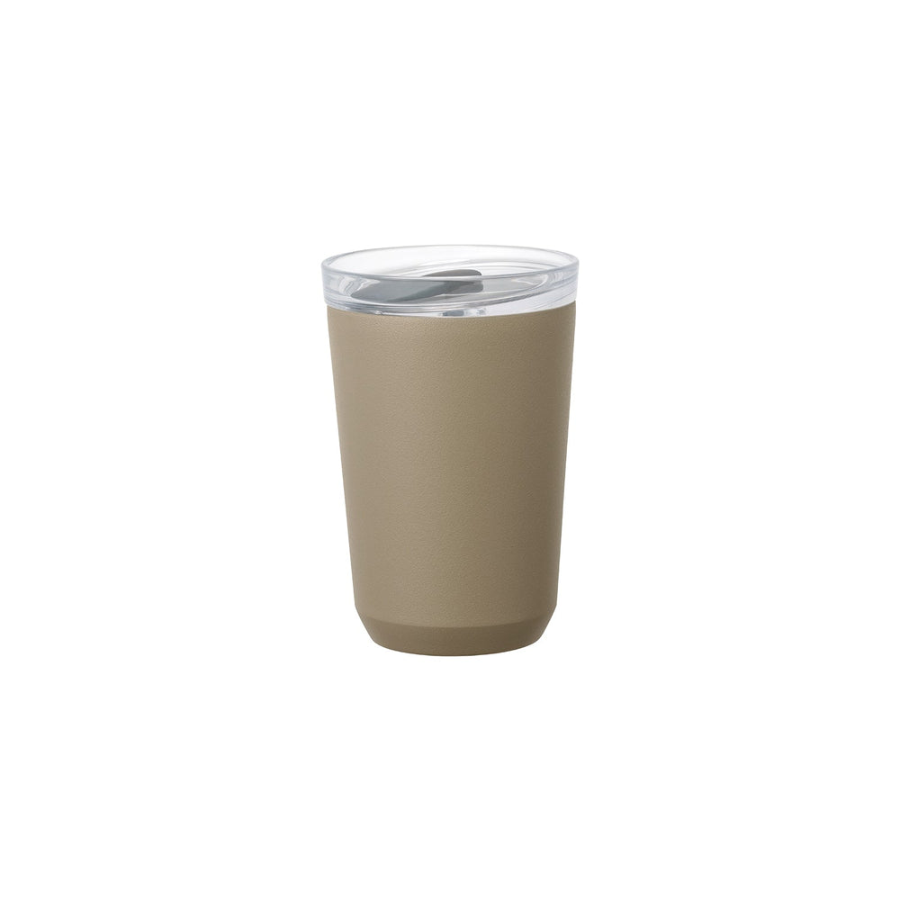  KINTO TO GO TUMBLER 360ML / 12OZ WITH PLUG  KHAKI 2