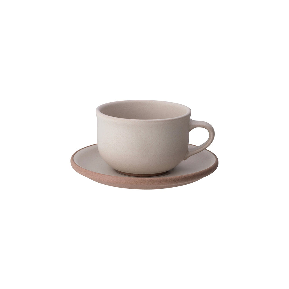  KINTO MUI CUP & SAUCER 300ML/ 10OZ  SAND BEIGE 