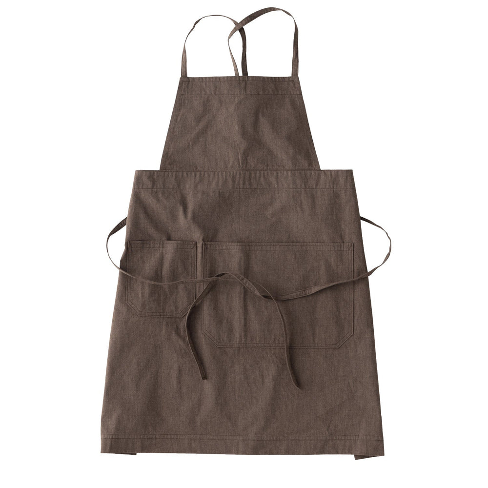  KINTO FUTO FULL APRON SCO  BROWN 3