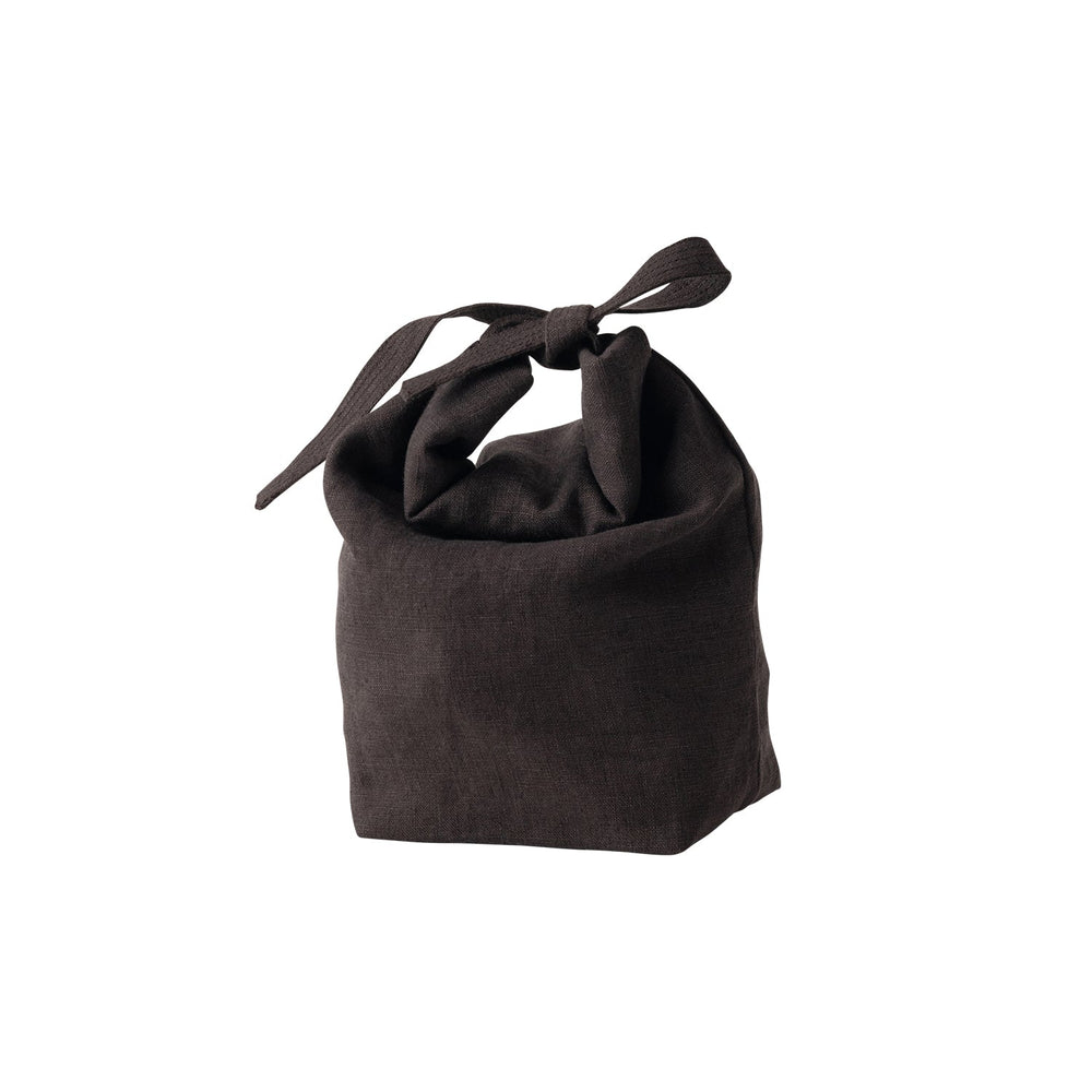  KINTO FUTO BREAD BAG ALI 4.33 × 3.54 × 0.37 IN  CHARCOAL 2