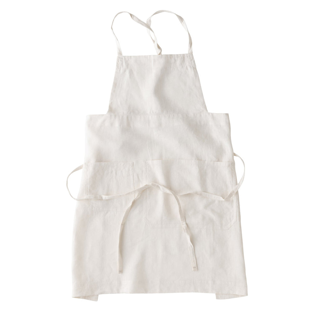  KINTO FUTO FULL APRON ALI  WHITE 