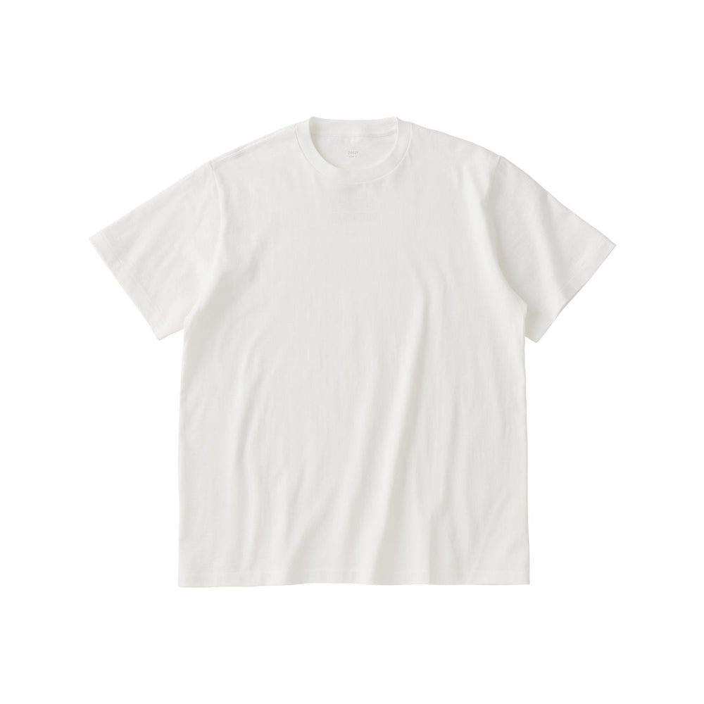  KINTO FUTO SHORT SLEEVES KNIT TOP TCO_ 2  WHITE 