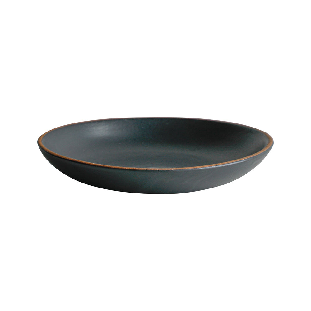  KINTO TERRA DEEP PLATE 230MM  BLACK 1