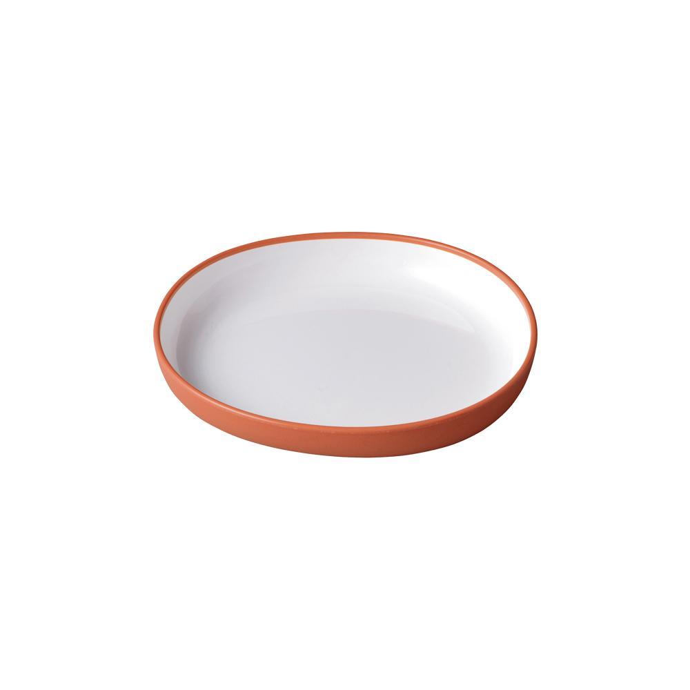  KINTO BONBO PLATE 170X160MM  EARTH ORANGE 4