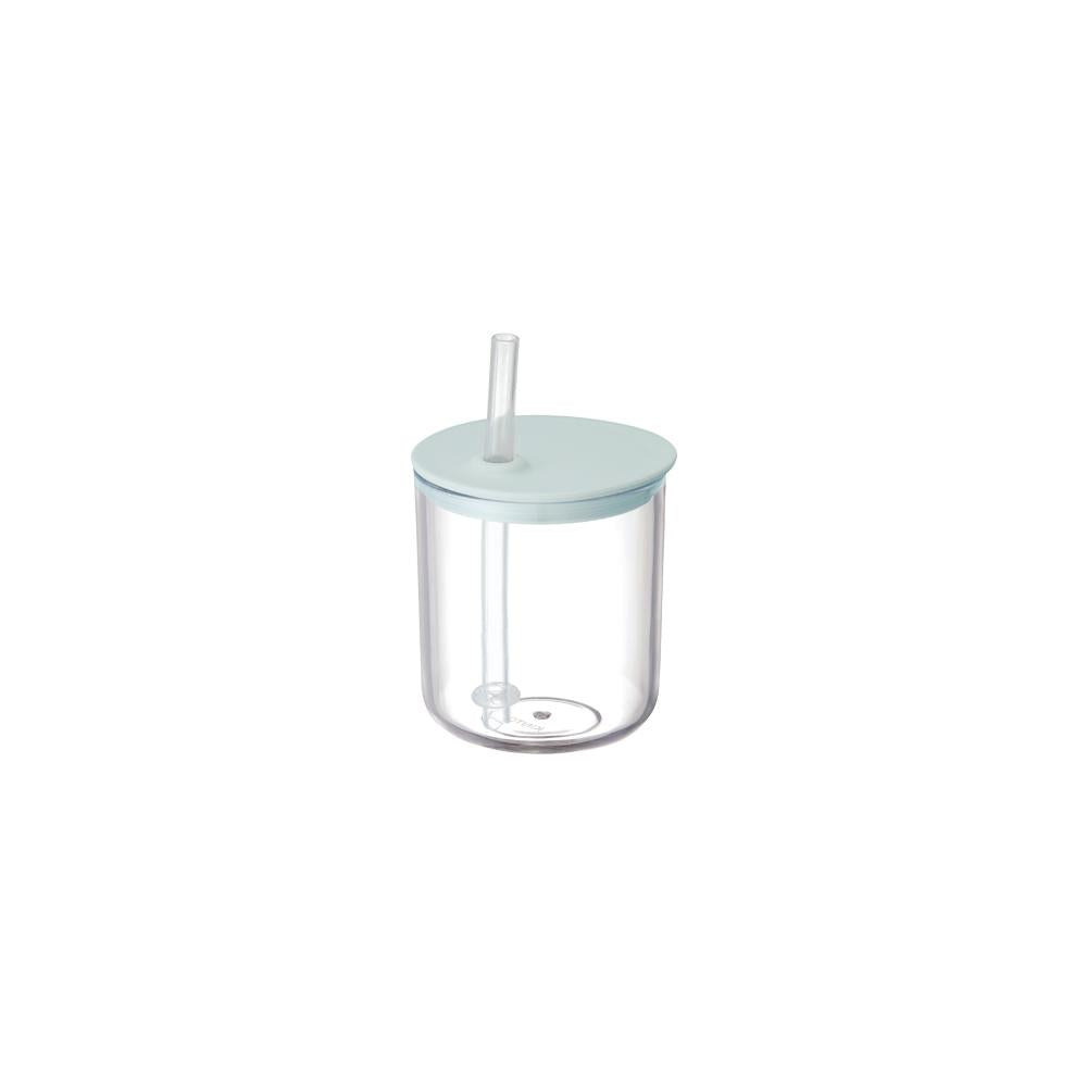  KINTO BONBO STRAW CUP 200ML  BLUE GRAY 0