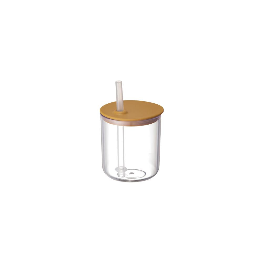  KINTO BONBO STRAW CUP 200ML  EARTH YELLOW 3