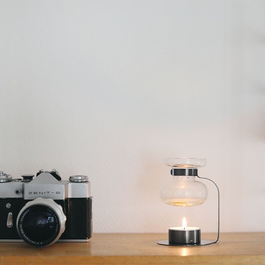  KINTO AROMA OIL WARMER  BLACK 4