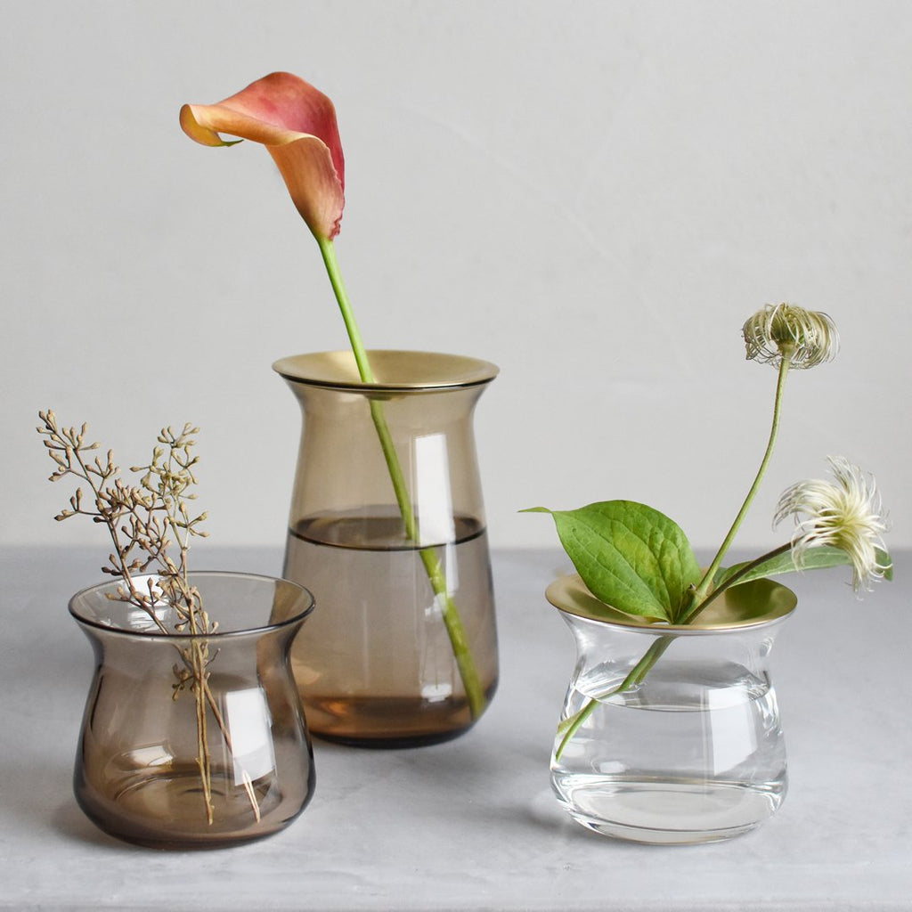  KINTO LUNA VASE 80X70MM  CLEAR 3