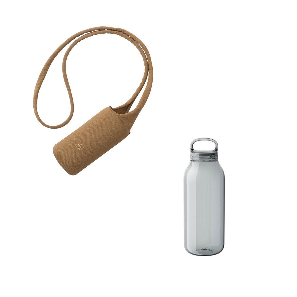 KINTO FUTO BOTTLE SLING AND WATER BOTTLE COYOTE / SMOKE THUMBNAIL 0
