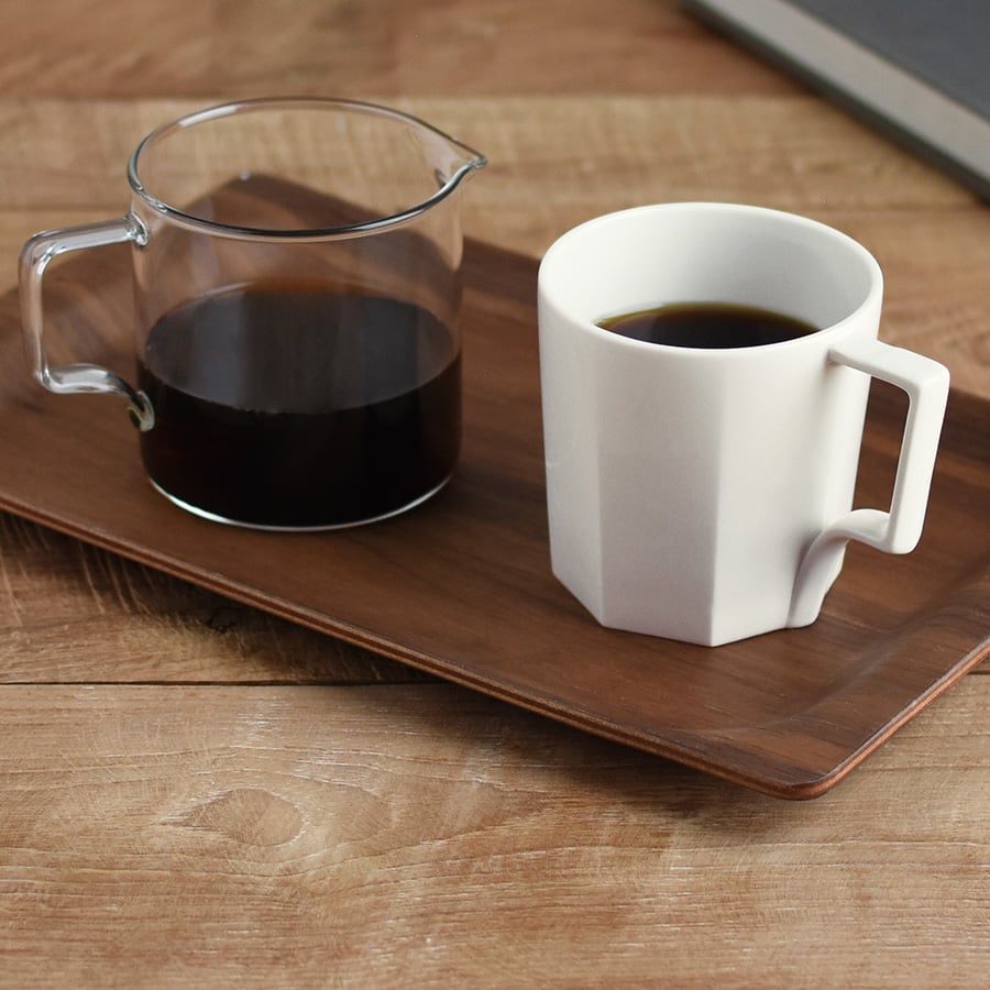  KINTO OCT MUG 300ML / 10OZ  WHITE 1