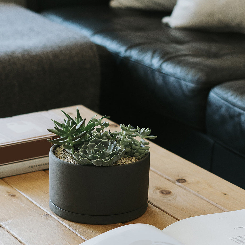  KINTO PLANT POT 191 X 170MM  EARTH GRAY 1
