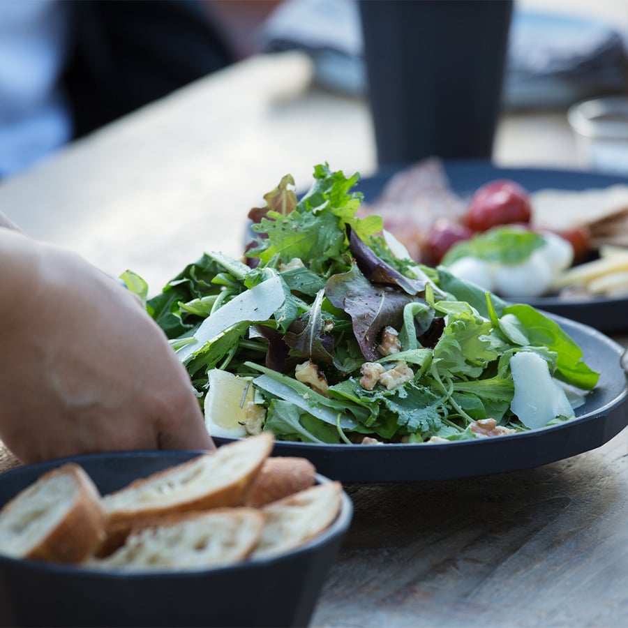 KINTO ALFRESCO PLATE 250MM / 10IN BLACK THUMBNAIL 3