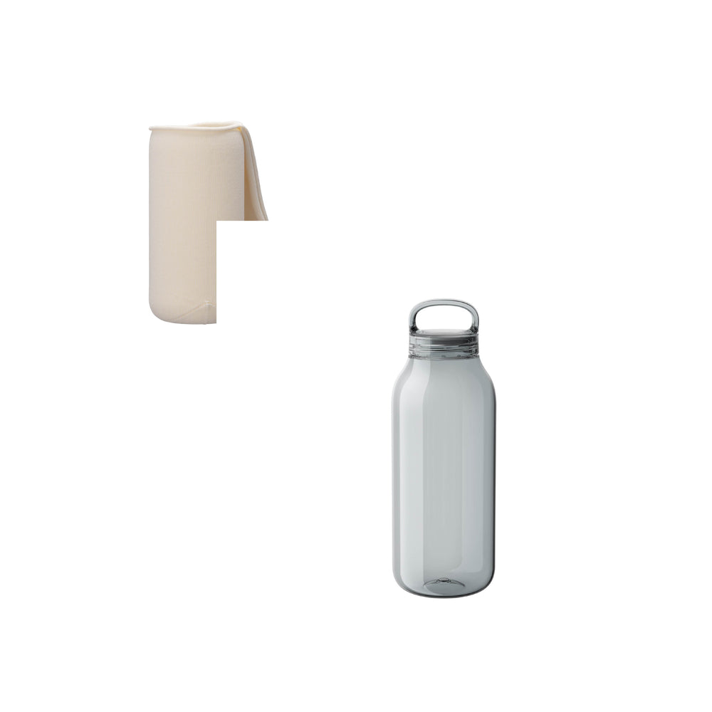 KINTO FUTO WRIST SLING AND WATER BOTTLE IVORY / SMOKE THUMBNAIL 0