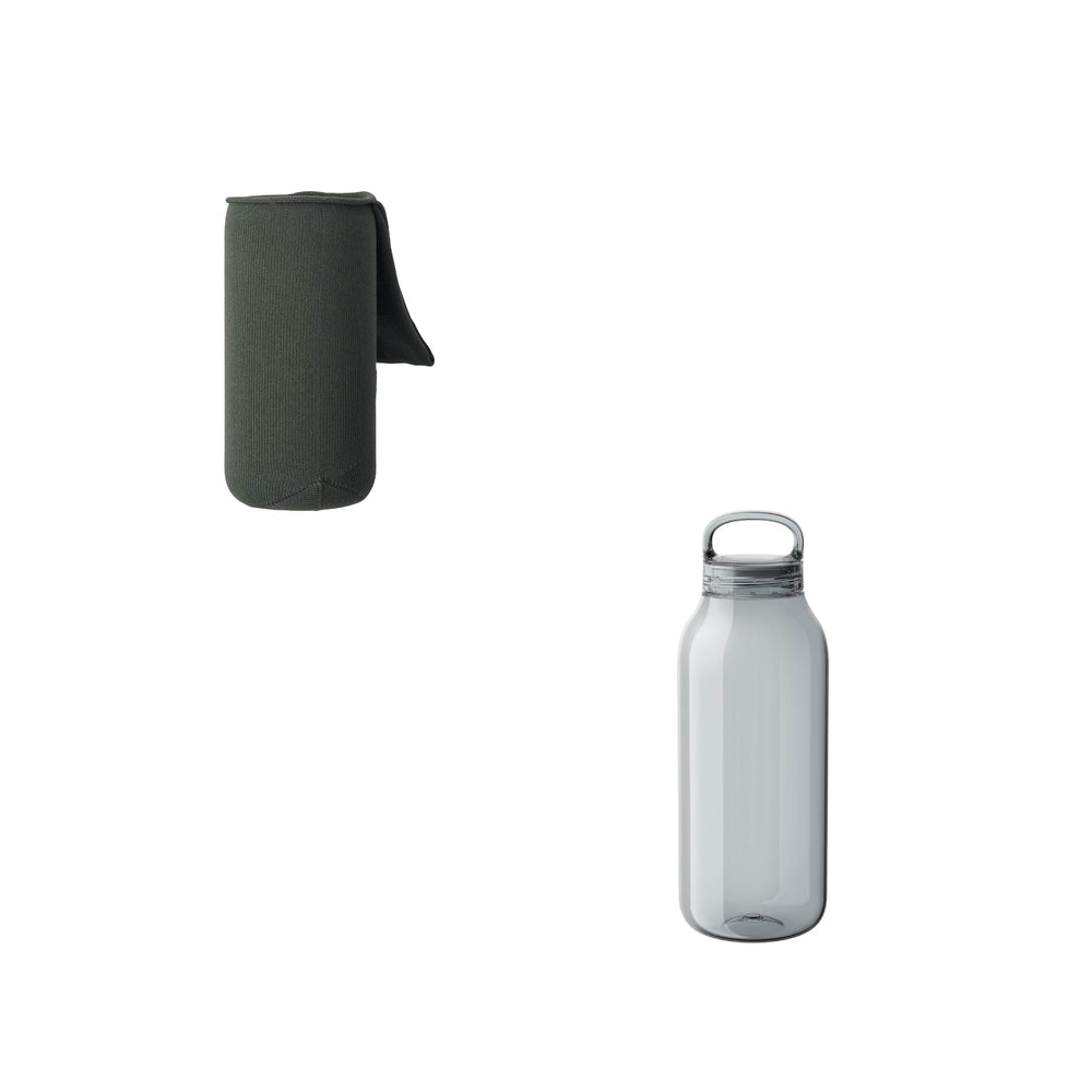 KINTO FUTO WRIST SLING AND WATER BOTTLE DARK GREEN / SMOKE THUMBNAIL 0