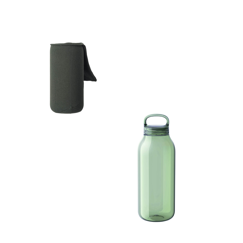 KINTO FUTO WRIST SLING AND WATER BOTTLE DARK GREEN / GREEN THUMBNAIL 0