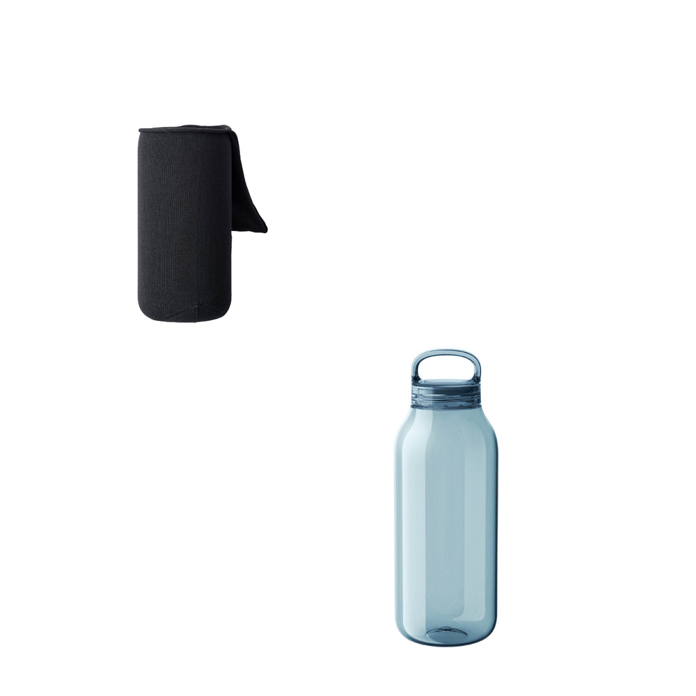 KINTO FUTO WRIST SLING AND WATER BOTTLE BLACK / BLUE THUMBNAIL 0