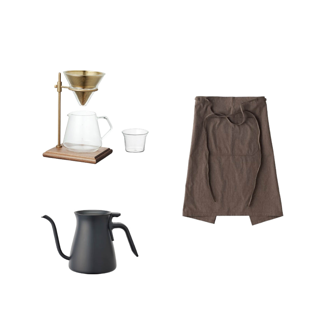KINTO SCS BREWER SET WHITE / BROWN THUMBNAIL 0