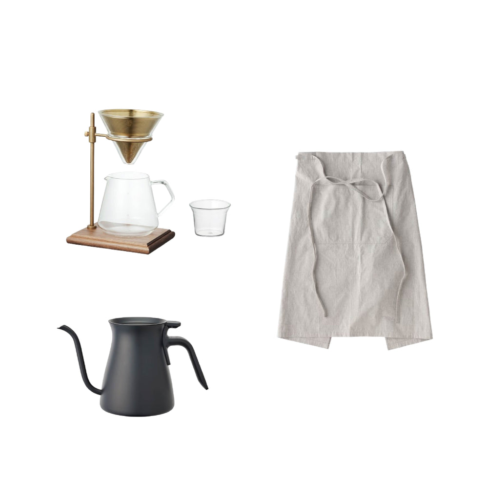 KINTO SCS BREWER SET BLACK / LIGHT GRAY THUMBNAIL 0