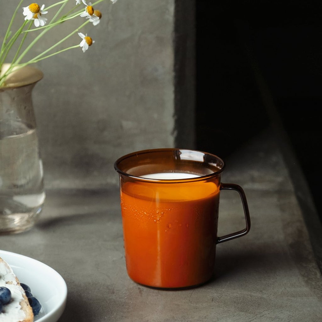  KINTO CAST AMBER MUG 310ML  AMBER 2
