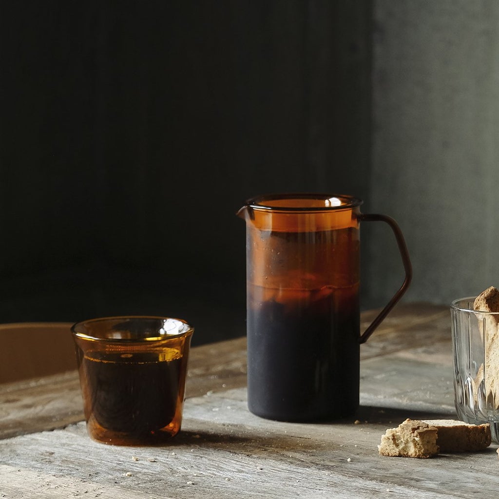  KINTO CAST AMBER DOUBLE WALL GLASS 250ML  AMBER 2