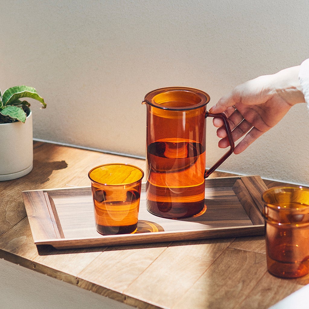  KINTO CAST AMBER JUG 750ML  AMBER 2