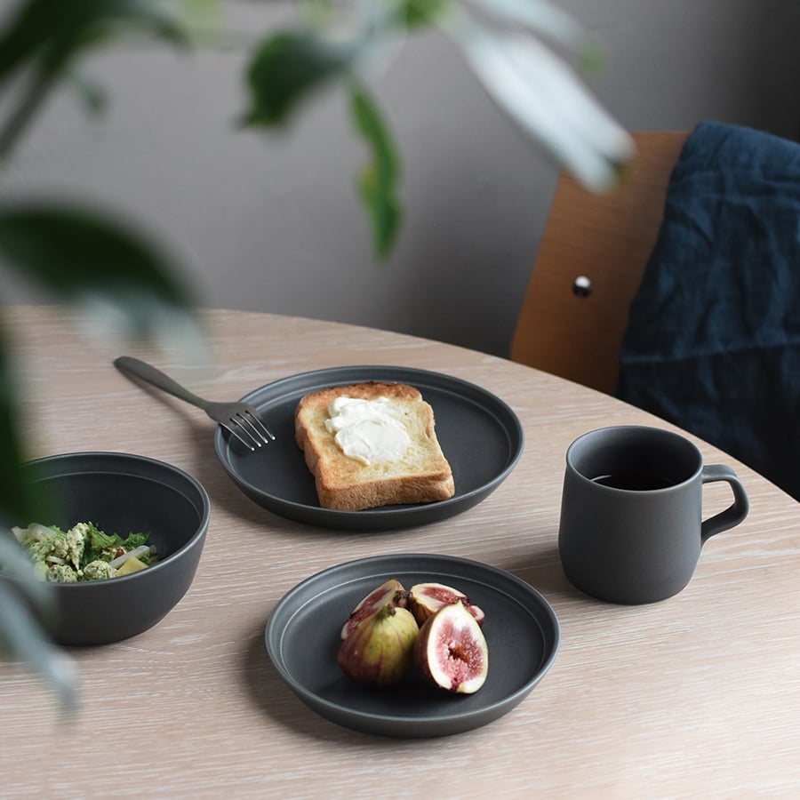  KINTO FOG PLATE 160MM / 6IN  DARK GRAY 4