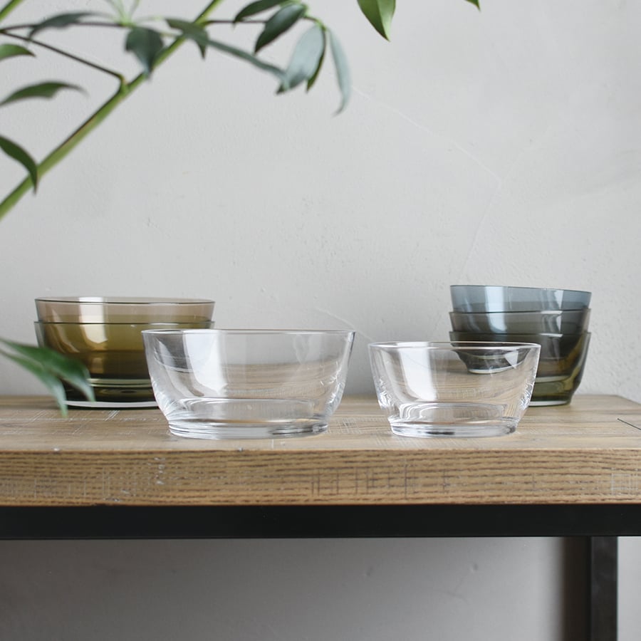  KINTO HIBI BOWL 125MM / 15OZ  CLEAR 1