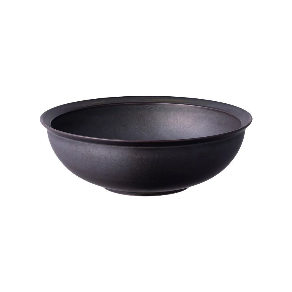  KINTO RIM BOWL 220MM / 9IN  BLACK 3