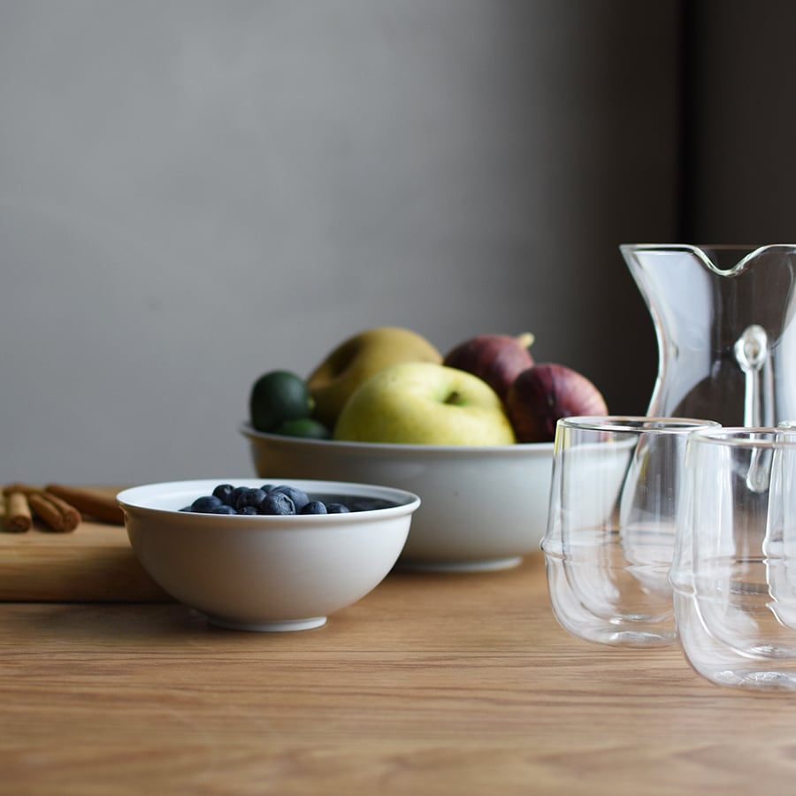  KINTO RIM BOWL 180MM / 7IN  EARTH GRAY 1