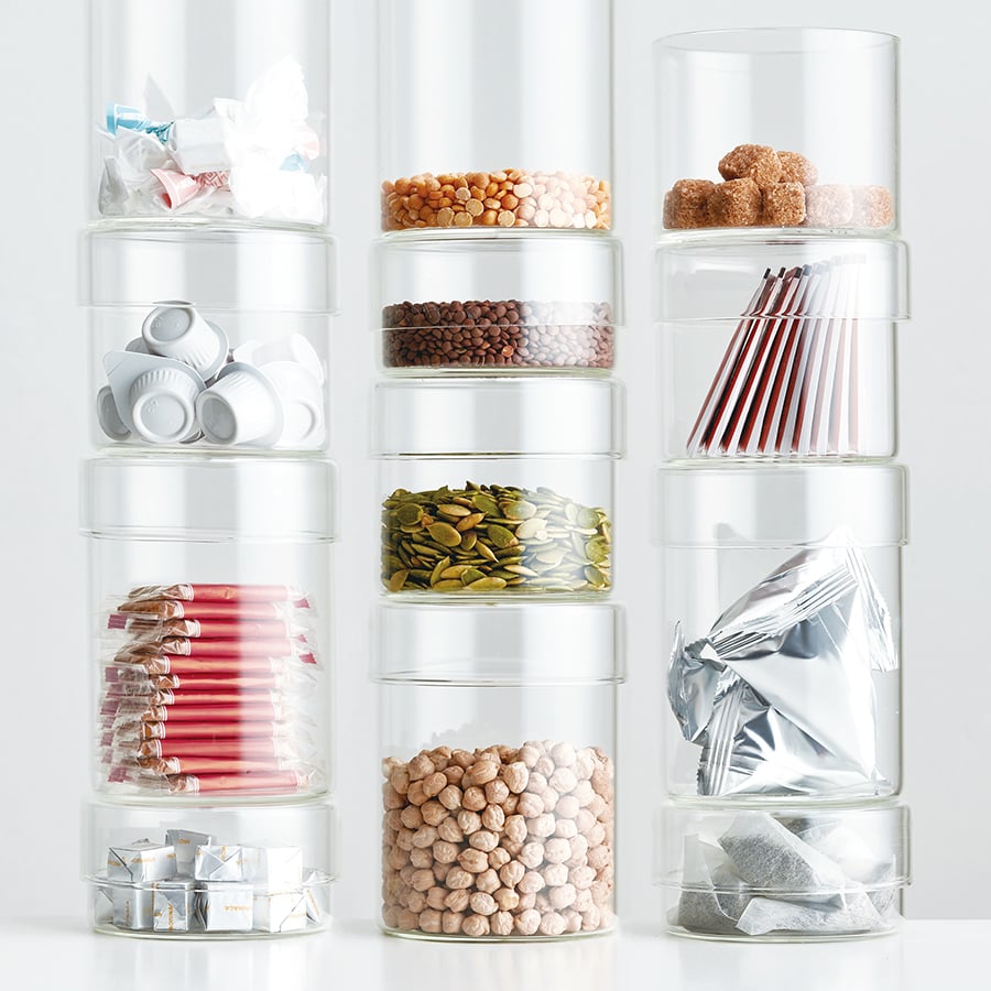  KINTO SCHALE GLASS CASE 100X85MM / 4X3IN  CLEAR 1
