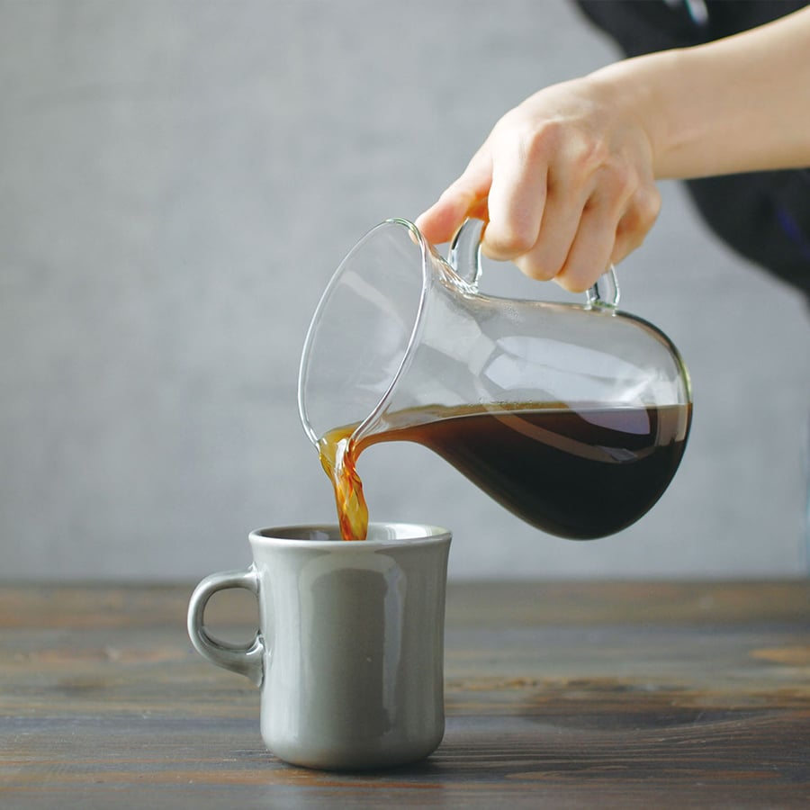  KINTO SCS COFFEE CARAFE SET 600ML  STAINLESS STEEL 4