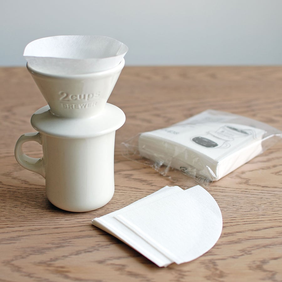 KINTO SCS COTTON PAPER FILTER 4CUPS  WHITE-NO-COLOR 1