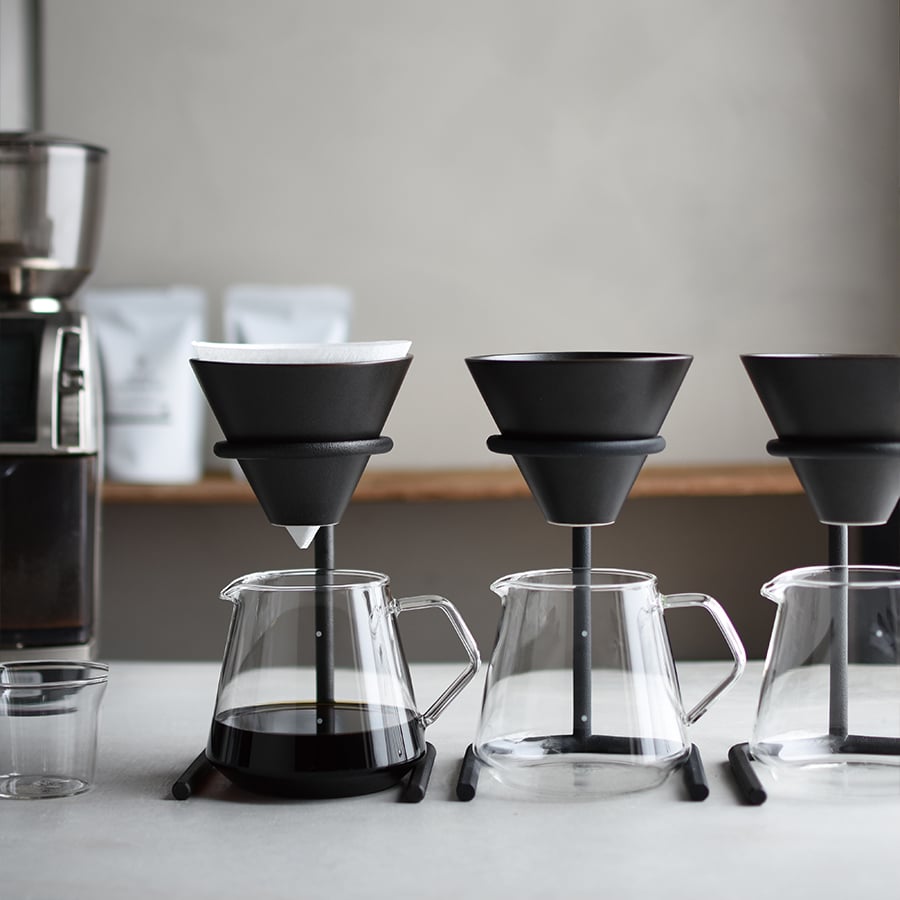  KINTO SCS-S04 BREWER STAND SET 4CUPS  BLACK-NO-COLOR 3