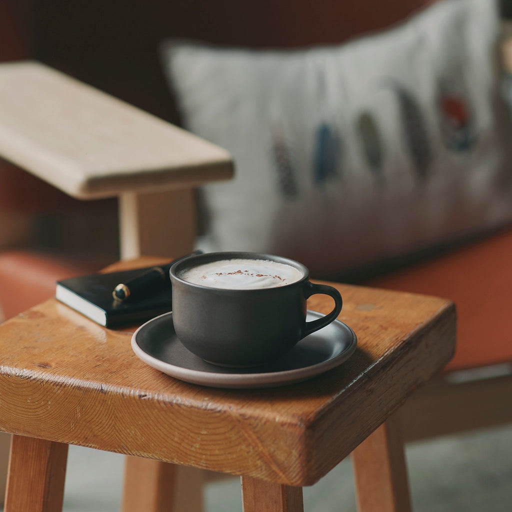 KINTO MUI CUP & SAUCER 300ML/ 10OZ  SAND BEIGE 4