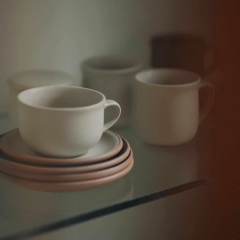  KINTO MUI CUP & SAUCER 300ML/ 10OZ  SAND BEIGE 2