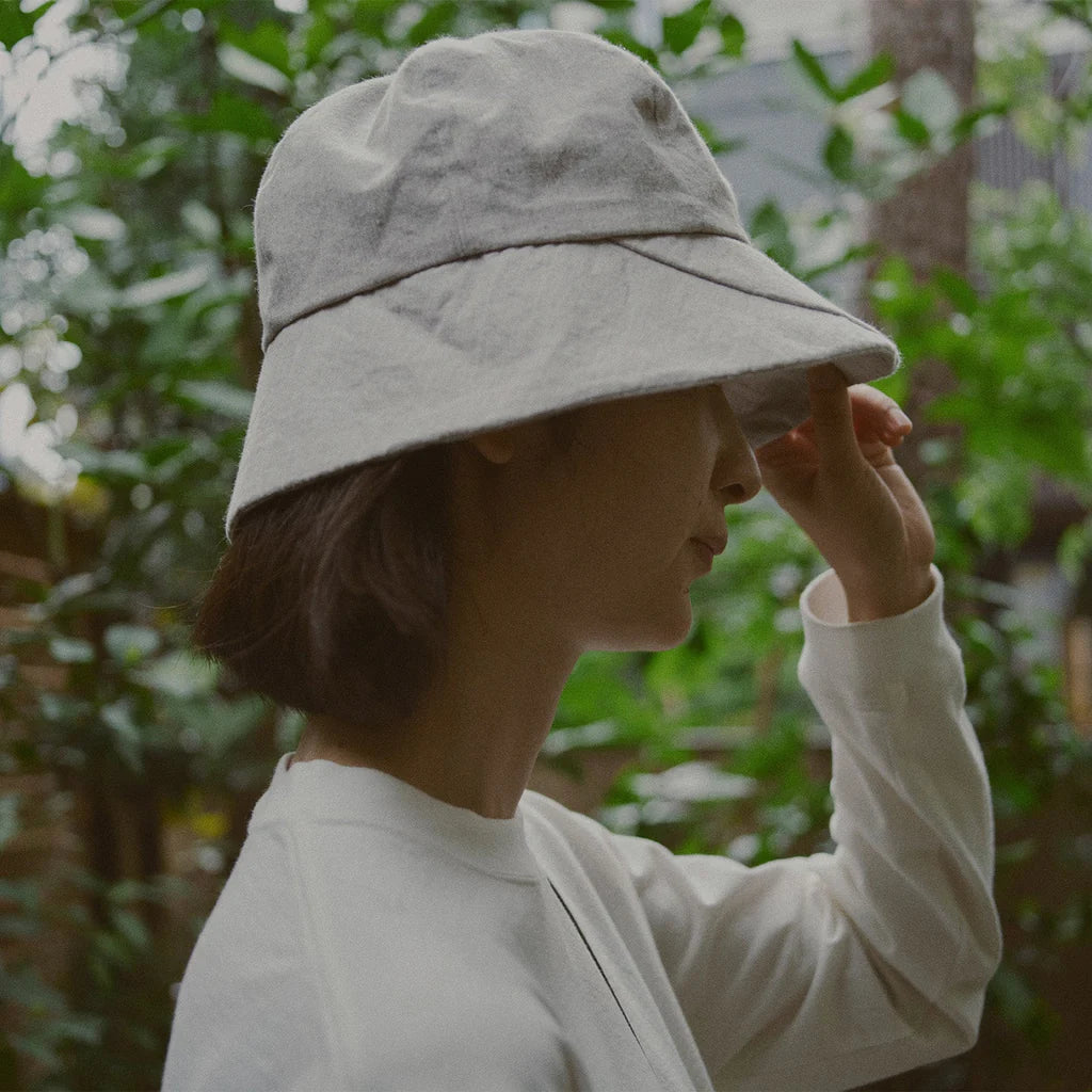  KINTO FUTO HAT SCO  LIGHT GRAY 2