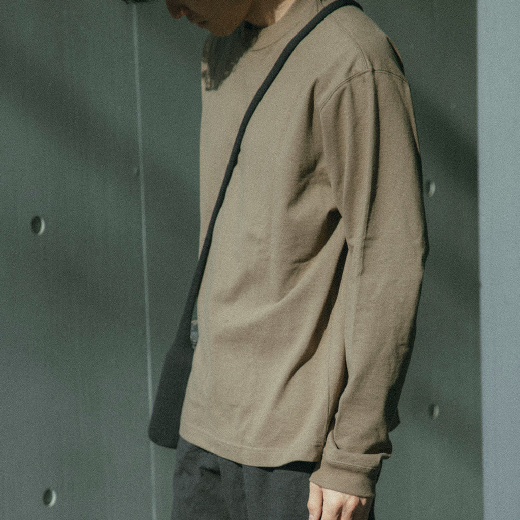  KINTO FUTO CUT AND SEW LONG SLEEVE TCO_ S  WHITE 2