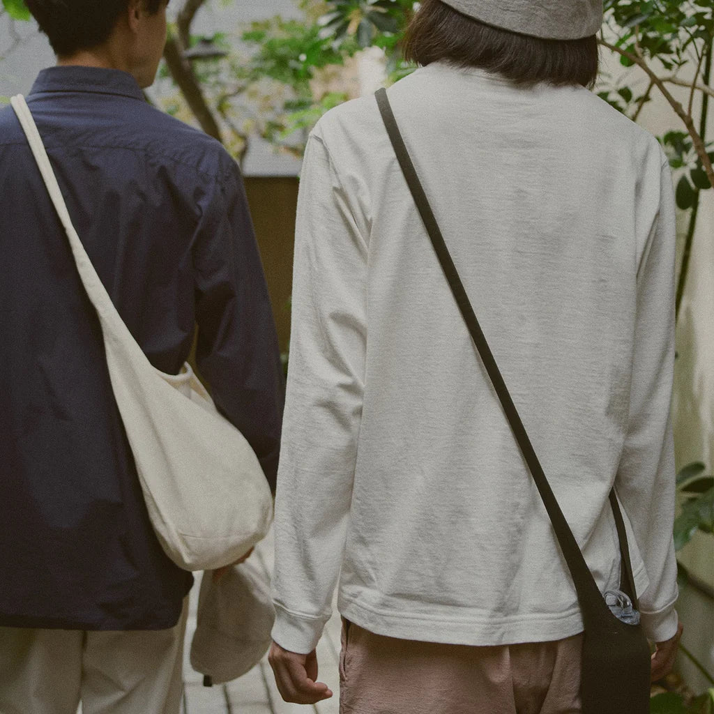  KINTO FUTO CUT AND SEW LONG SLEEVE TCO_ S  WHITE 4