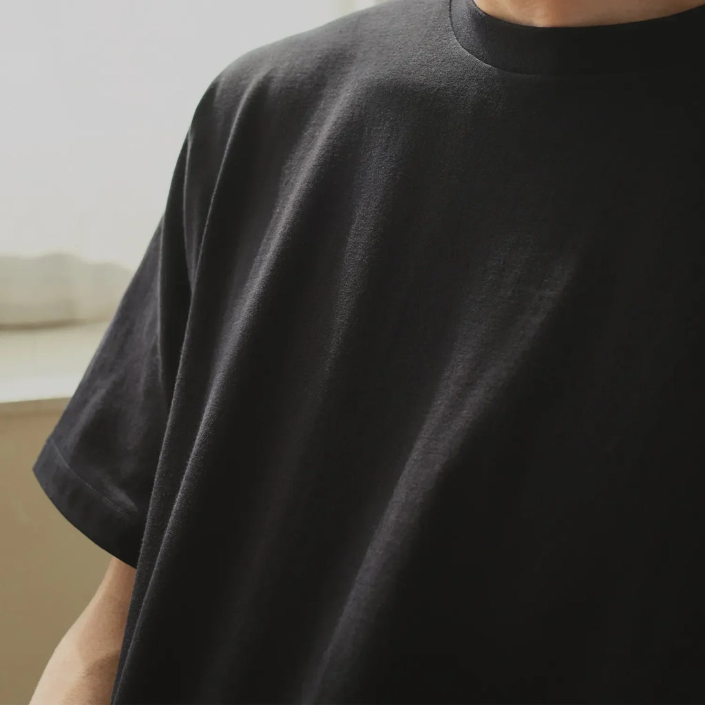  KINTO FUTO SHORT SLEEVES KNIT TOP TCO_ 2  WHITE 1