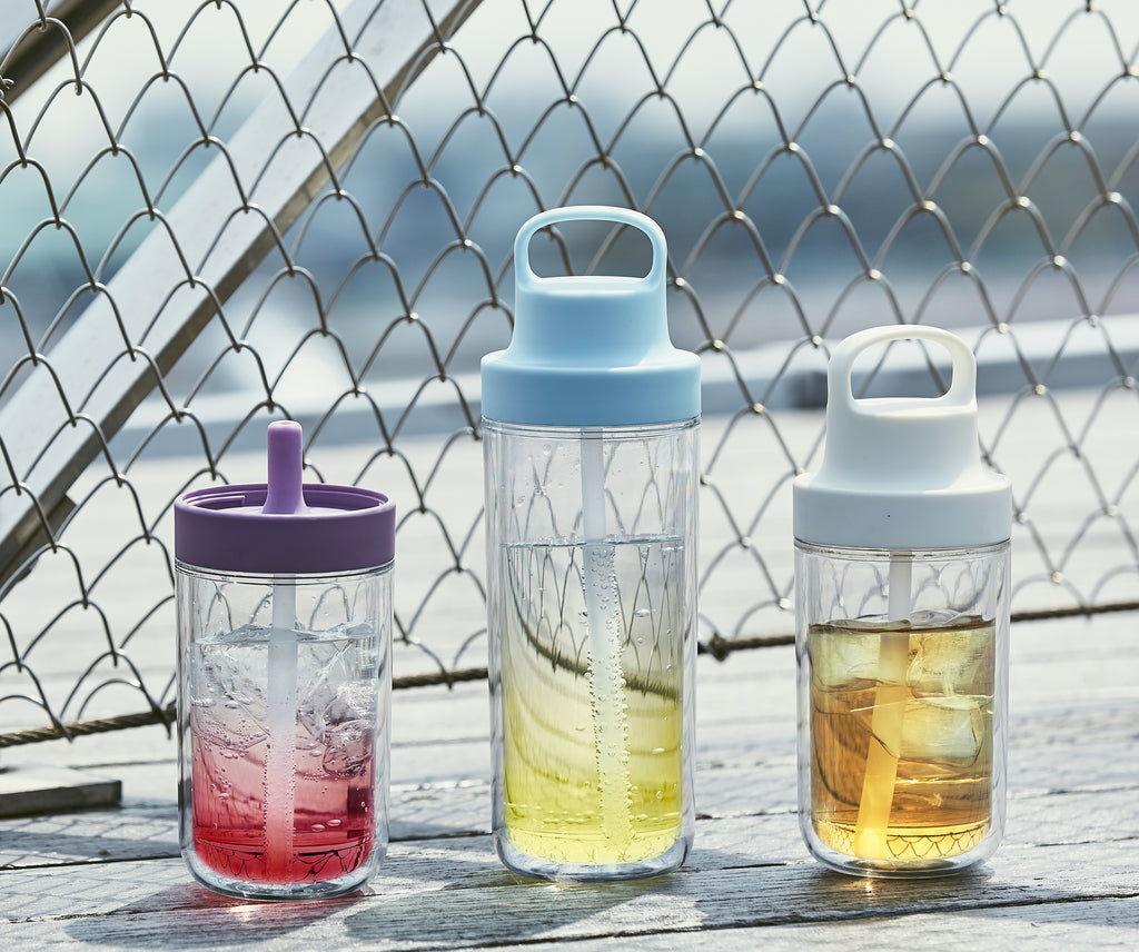 KINTO TO GO BOTTLE 360ML / 480ML LID WHITE THUMBNAIL 1