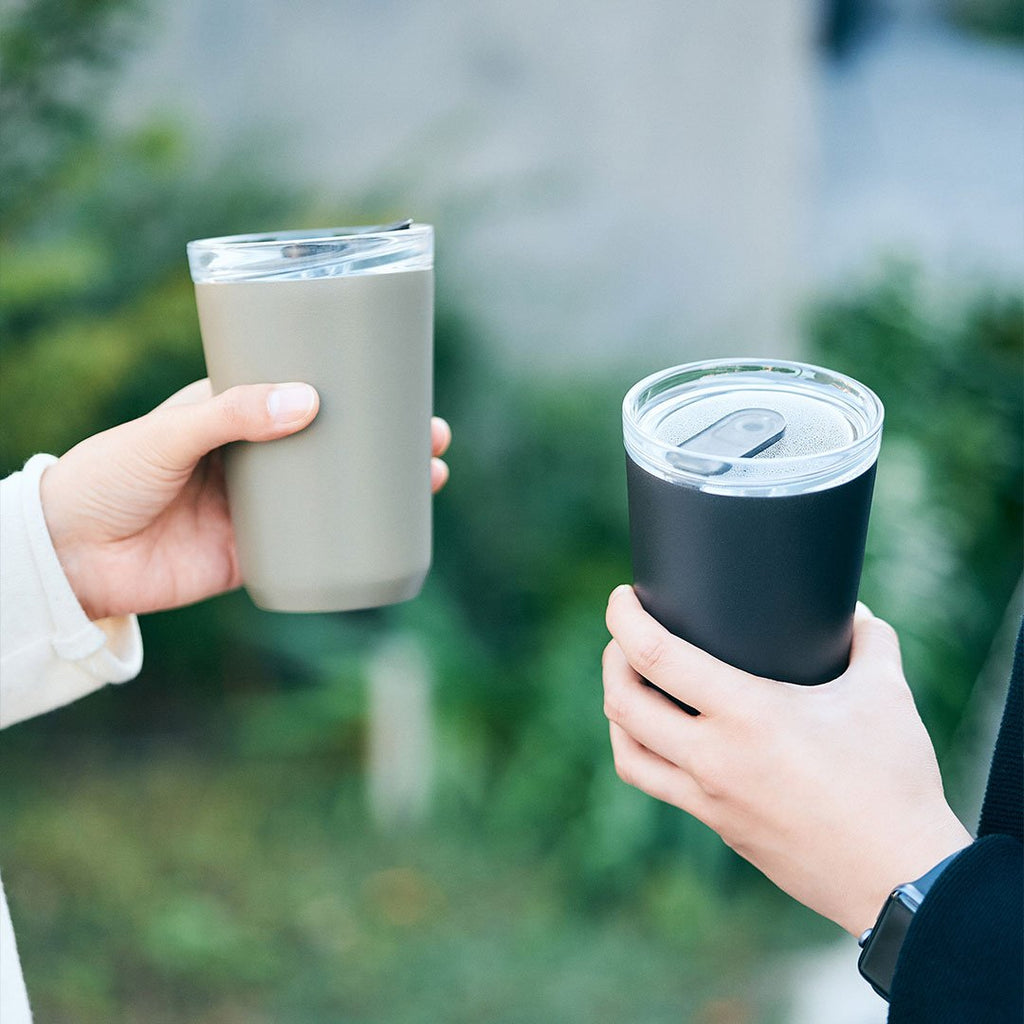  KINTO TO GO TUMBLER 360ML / 12OZ WITH PLUG  BLACK 8