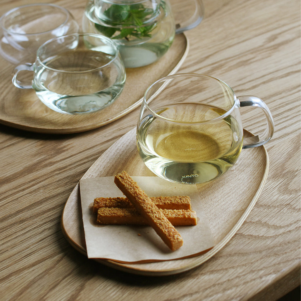  KINTO UNITEA CUP & TRAY 210MM  WILLOW 2