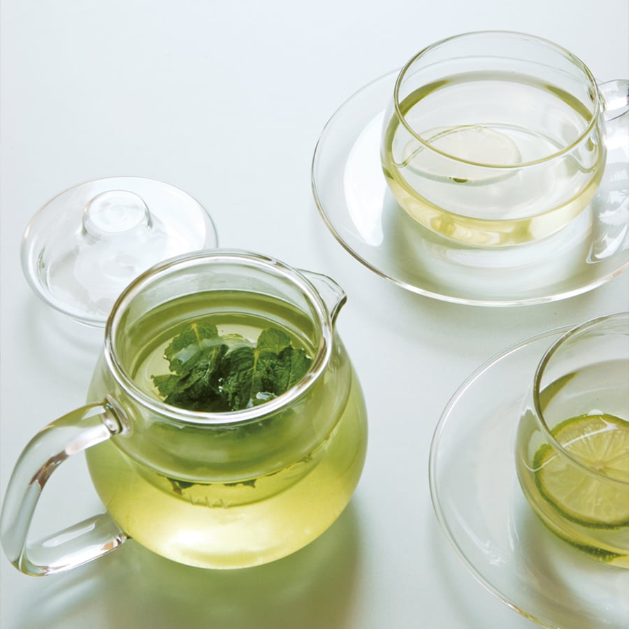  KINTO UNITEA TEAPOT 450ML / 17OZ GLASS  CLEAR 1