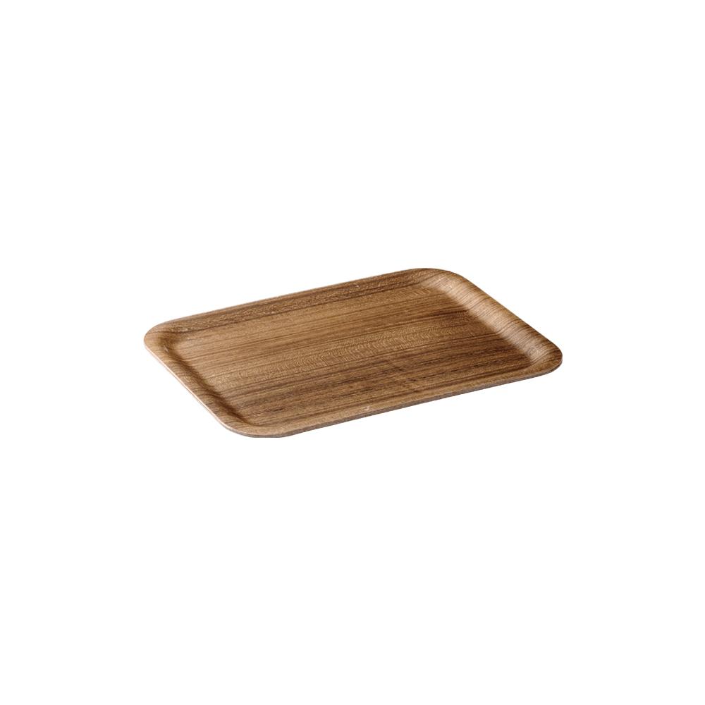 KINTO NONSLIP TRAY 270X200MM / 11X8IN  TEAK 