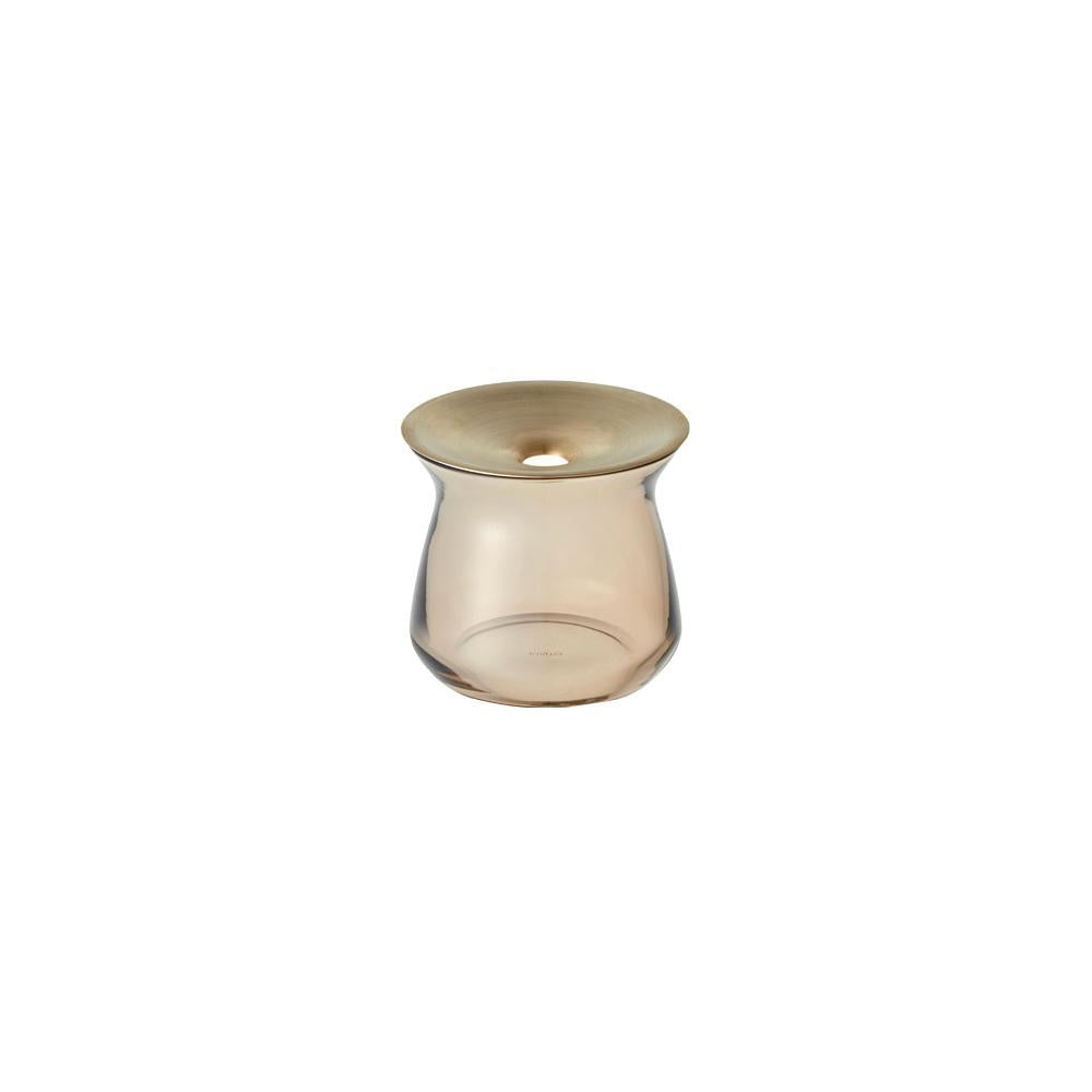  KINTO LUNA VASE 80X70MM  BROWN 4