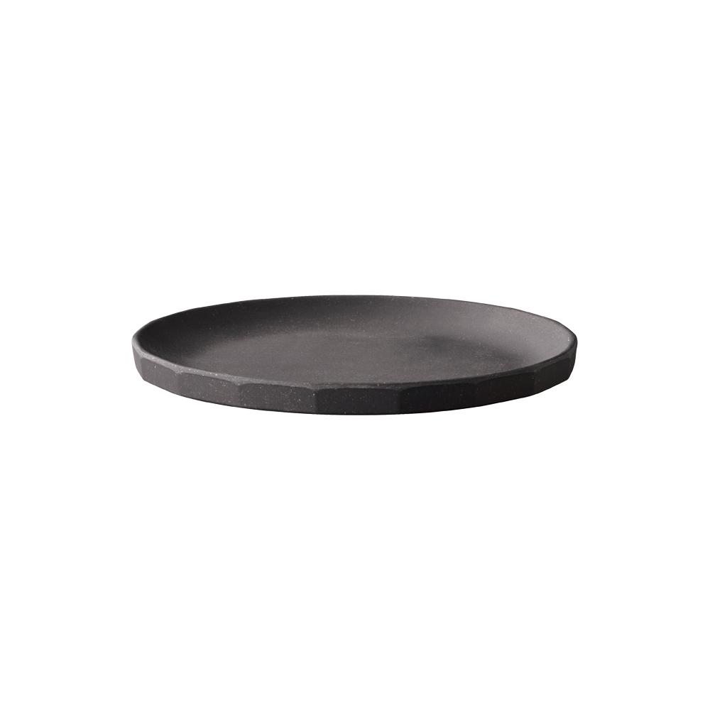  KINTO ALFRESCO PLATE 190MM / 8IN  BLACK 3