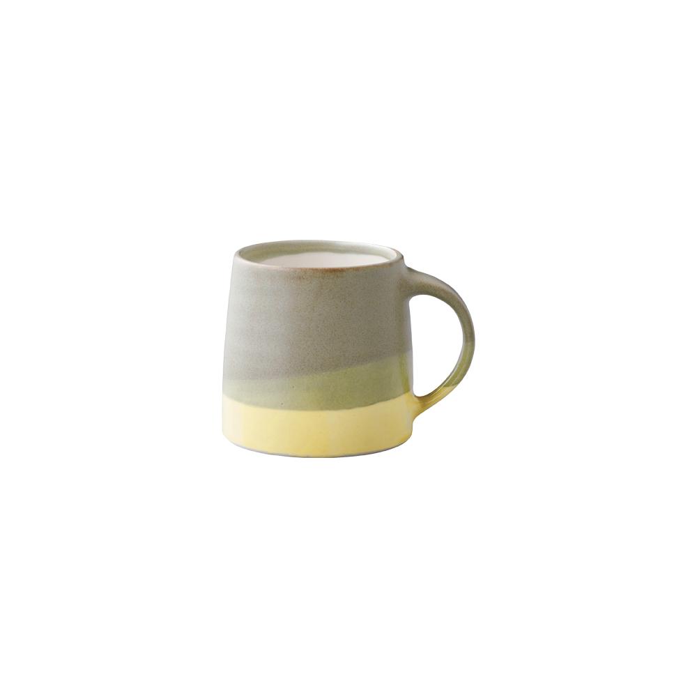  KINTO SCS-S03 MUG 320ML / 11OZ  MOSS GREEN X YELLOW 2